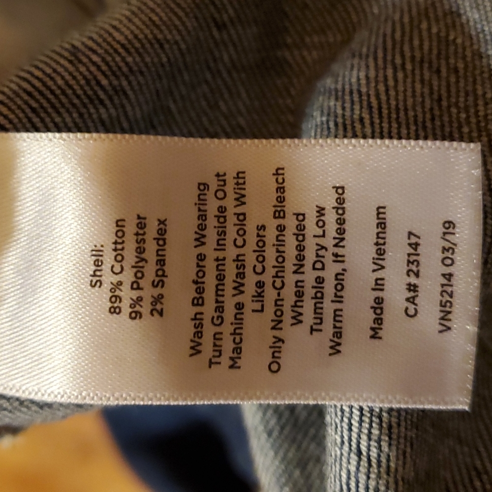 Talbot size 16 Petite high waist crop pants - Picture 9 of 9